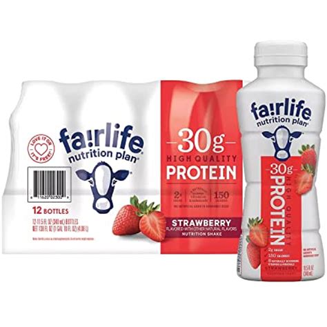 Fairlife nutrition plan strawberry