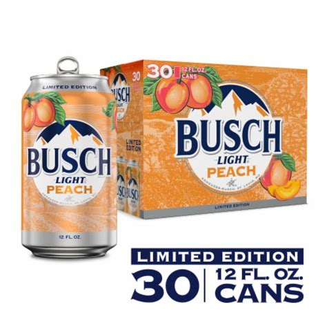 Busch light peach nutrition facts